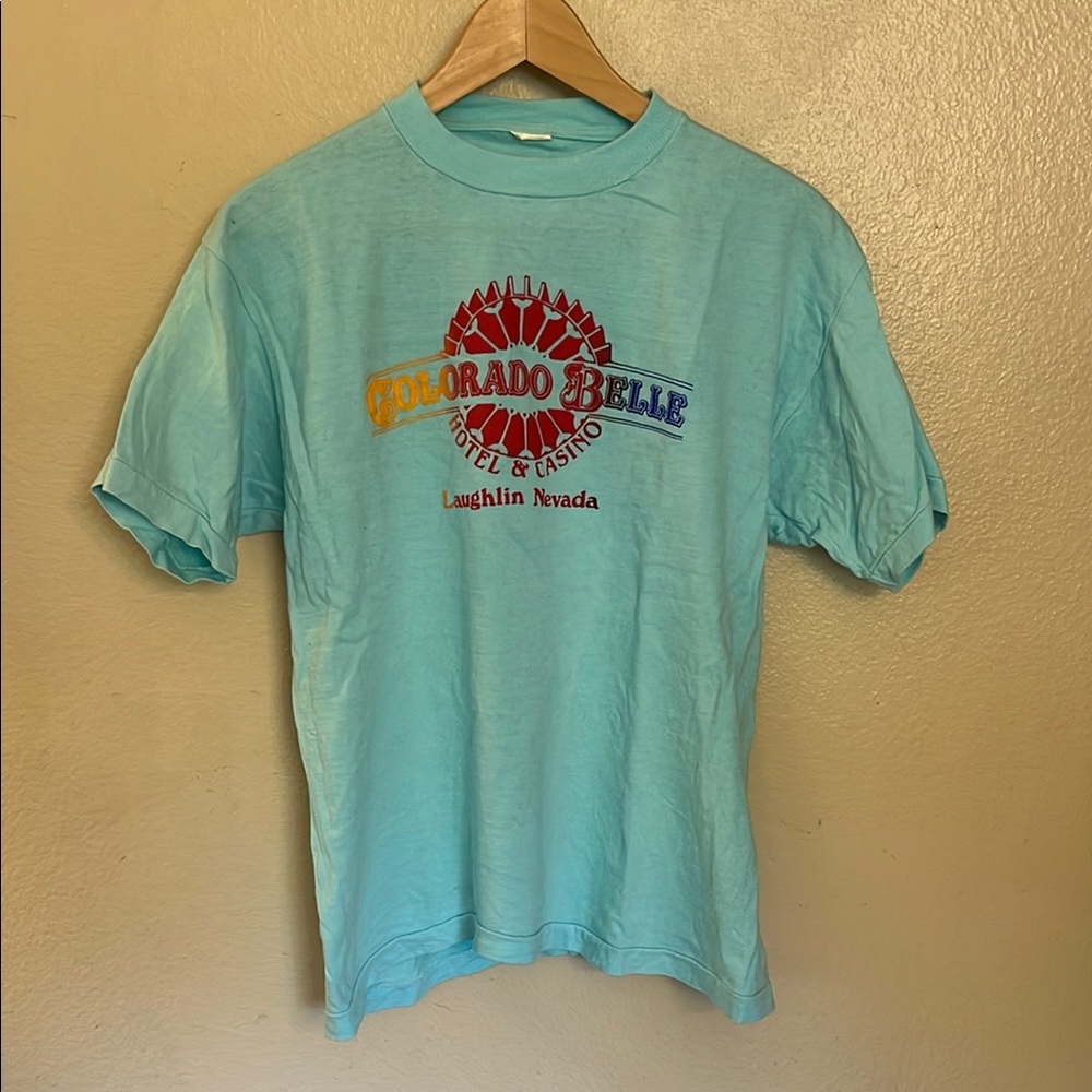 Vintage Single Stitch Colorado Belle Hotel & Casino Laughlin Nevada T-Shirt M